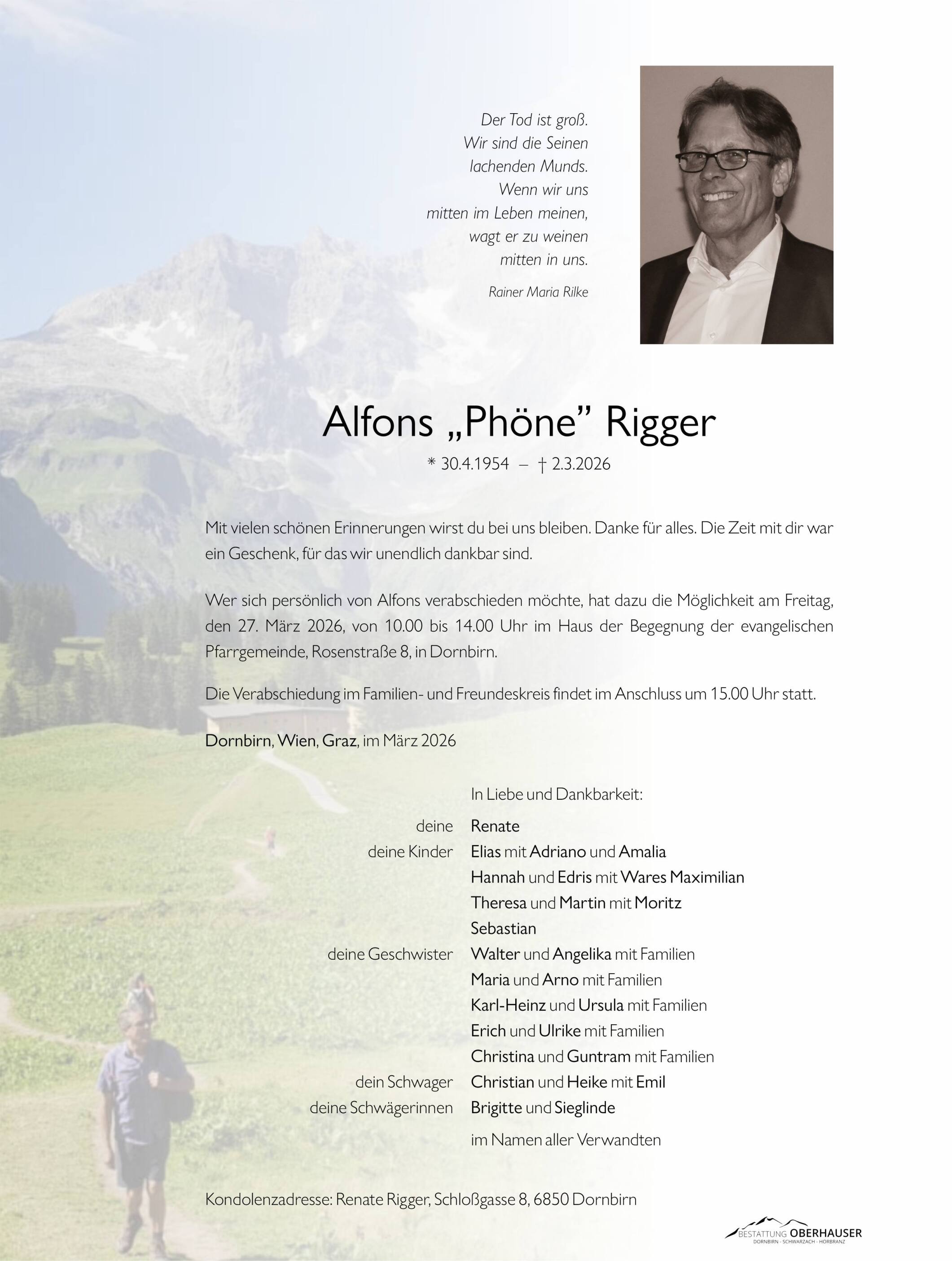 Alfons "Phöne" Rigger